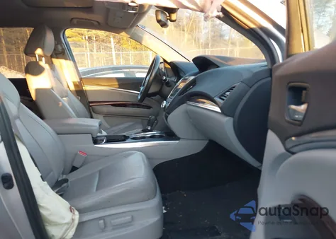 2014 Acura Mdx Technology Package from USA, damaged, VIN 5FRYD4H44EB008261